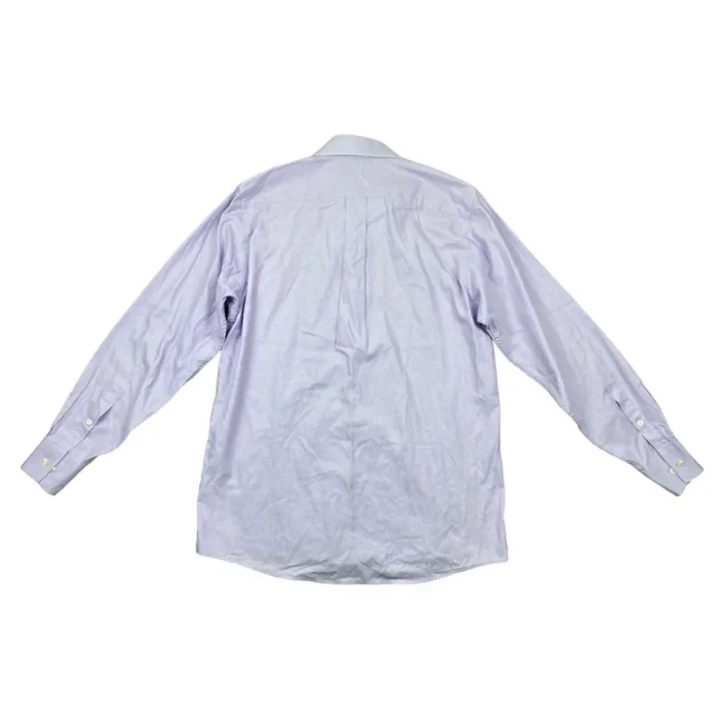 Michael kors purple button up dress shirt